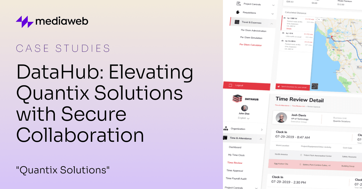 How DataHub Improved Secure Collaboration At Quantix Solutions